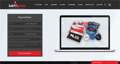Desktop Screenshot of plastkort.com