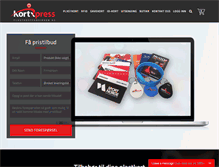 Tablet Screenshot of plastkort.com